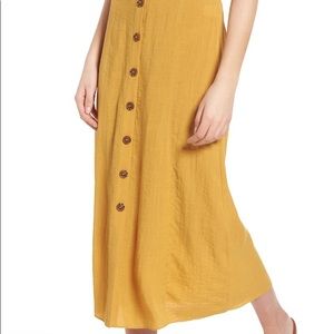 3/ $50 Soprano Button Front Midi Skirt